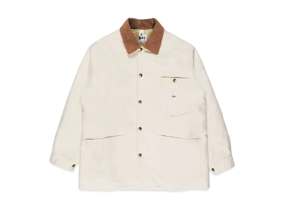 WACKO MARIA x Lee / Denim Boa Coverall "White"