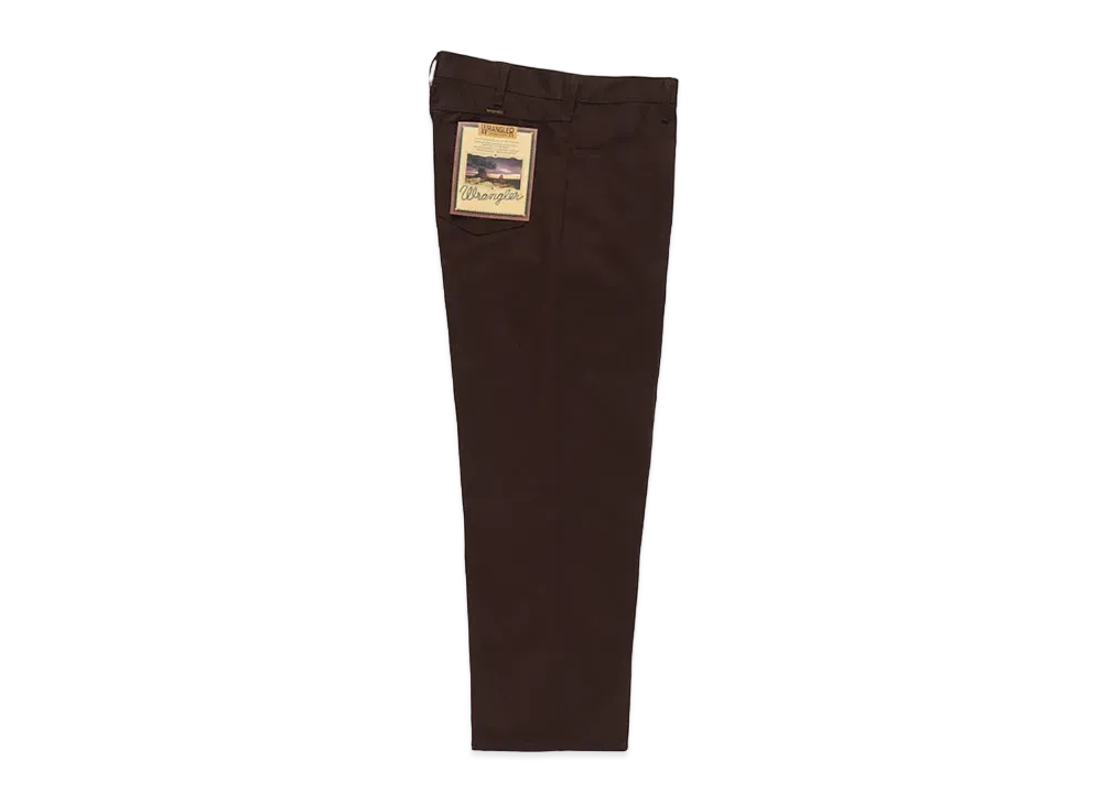 WACKO MARIA x WRANGLER / Wrancher Dress Jeans "Brown"