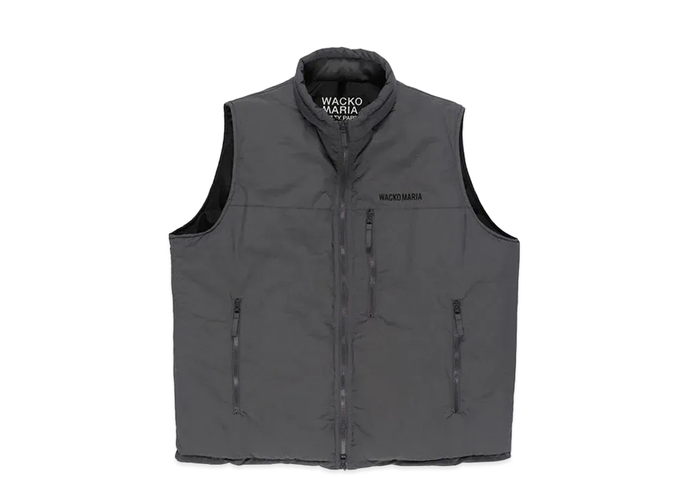 wacko mariaワコマリアnylon padding vest S WACKO MARIA(ワコマリア) ダウンベスト WACKO MARIA ワコマリア