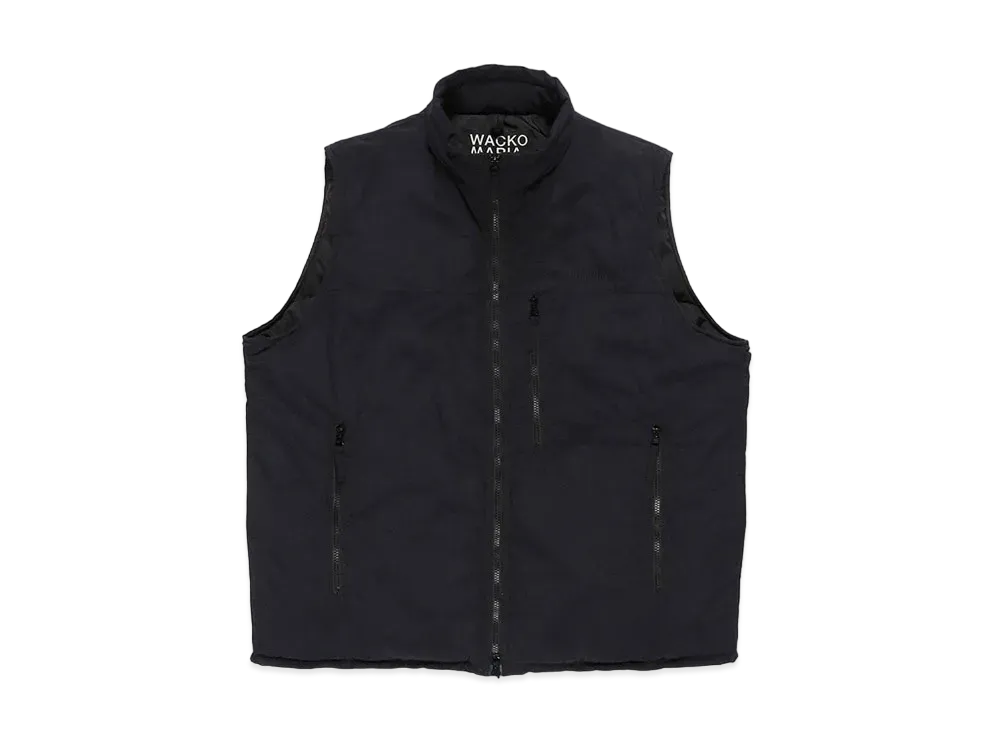 WACKO MARIA Nylon Padding Vest "Black"