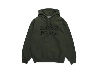 WACKO MARIA Heavy Weight Pull Over Hooded Sweat Shirt "Green"