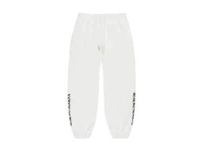 WACKO MARIA Heavy Weight Sweat Pants "White"