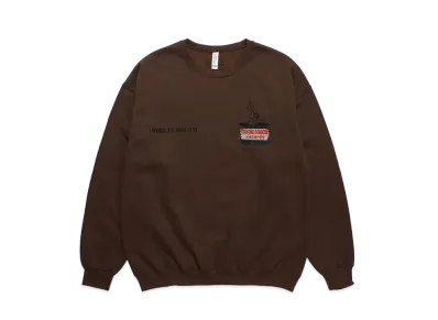WACKO MARIA Sweat Shirt "Brown"