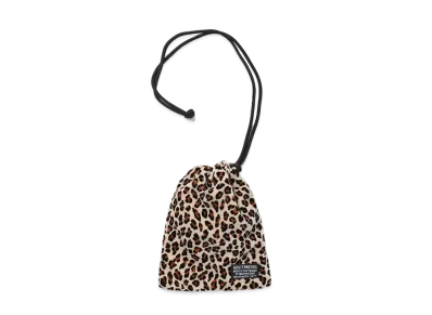 WACKO MARIA Leopard Velor Shoulder Porch "Beige"