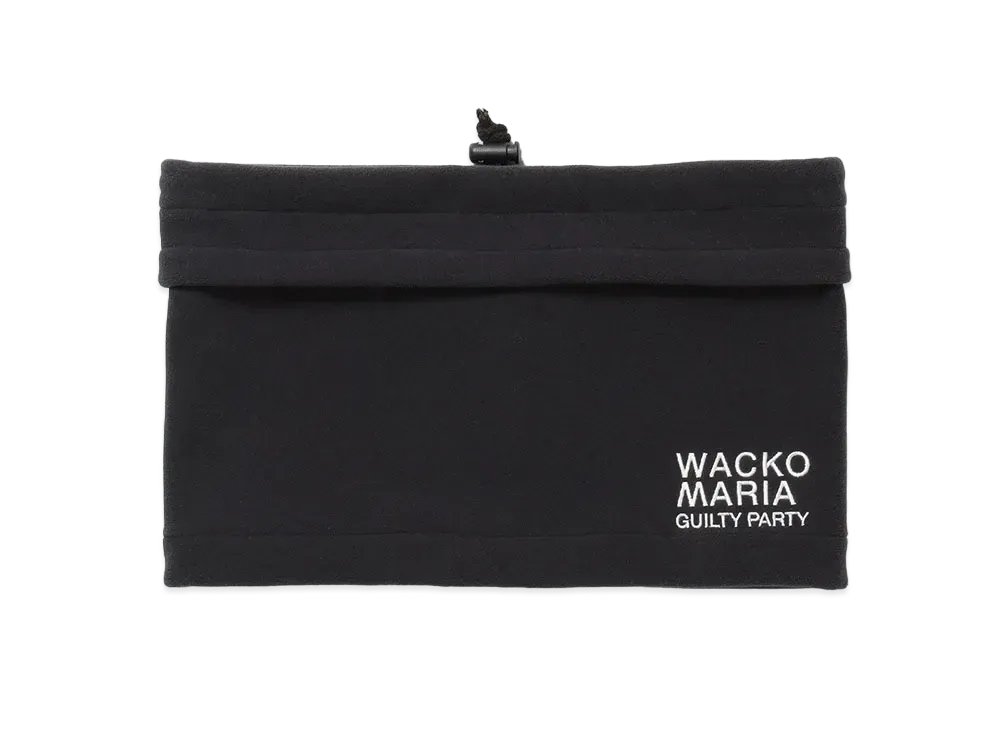 WACKO MARIA Fleece Neck Warmer "Black"
