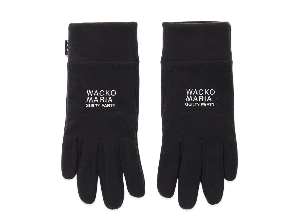 WACKO MARIA Fleece Gloves "Black"