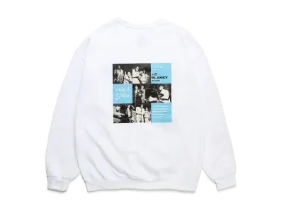 WACKO MARIA BLUE NOTE Sweat Shirt "White"