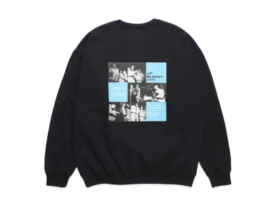 WACKO MARIA BLUE NOTE Sweat Shirt "Black"