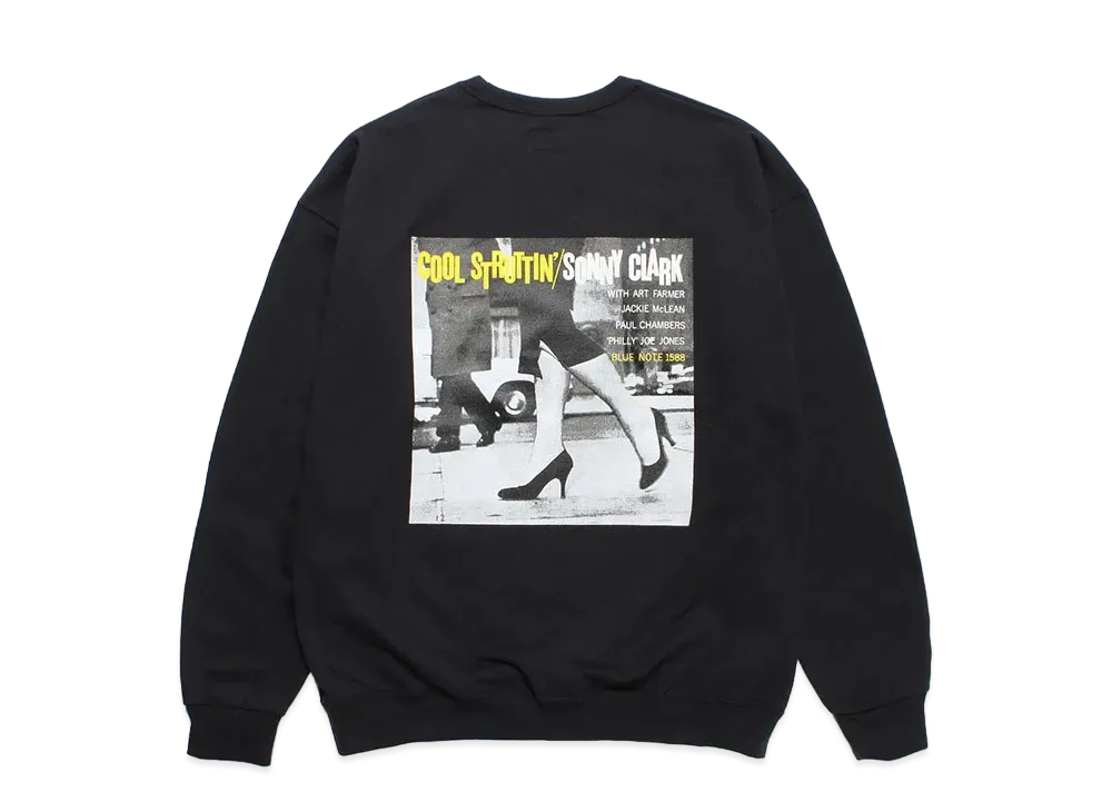WACKO MARIA BLUE NOTE Sweat Shirt "Black"