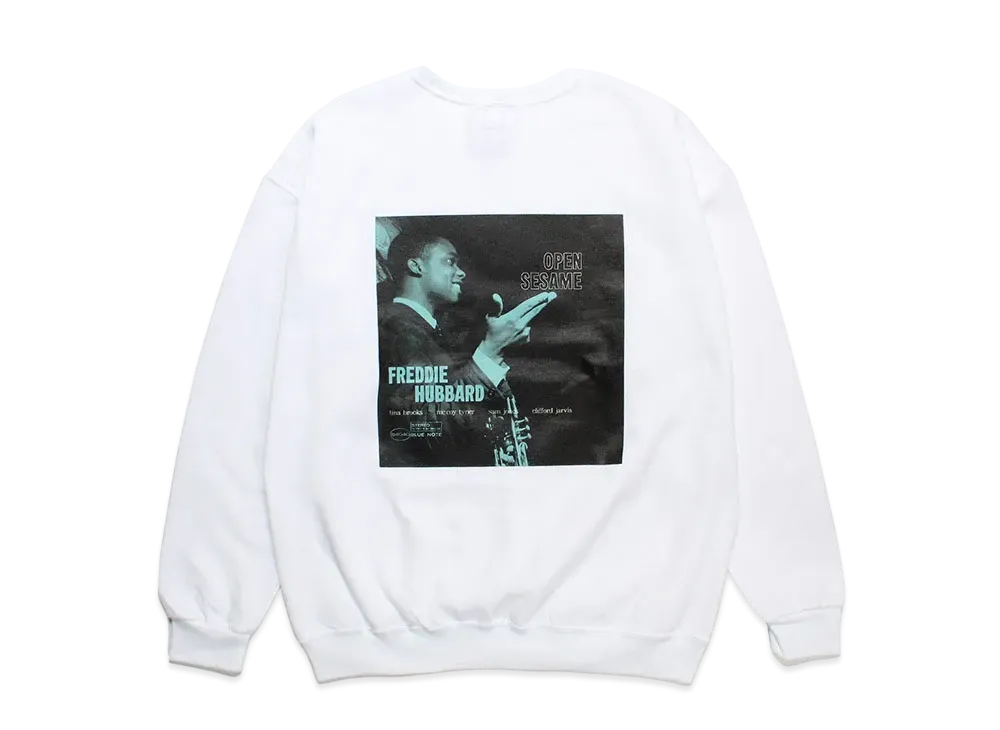 WACKO MARIA BLUE NOTE Sweat Shirt "White"