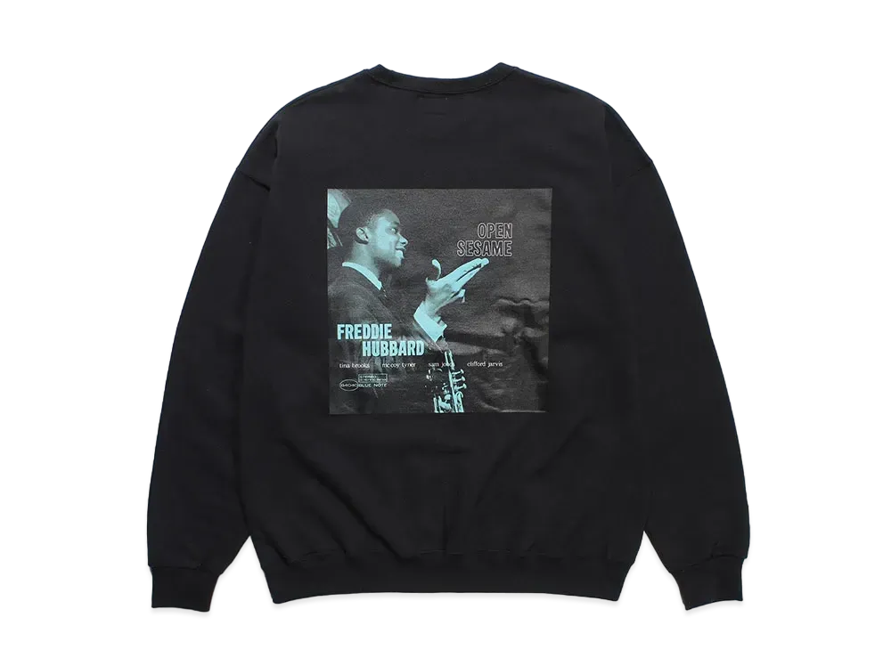 WACKO MARIA BLUE NOTE Sweat Shirt "Black"