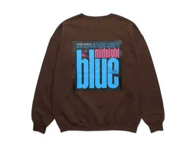 WACKO MARIA BLUE NOTE Sweat Shirt "Brown"