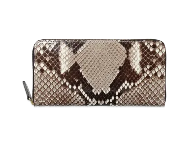 WACKO MARIA x SPEAKEASY / Round Zip Long Wallet "Python"