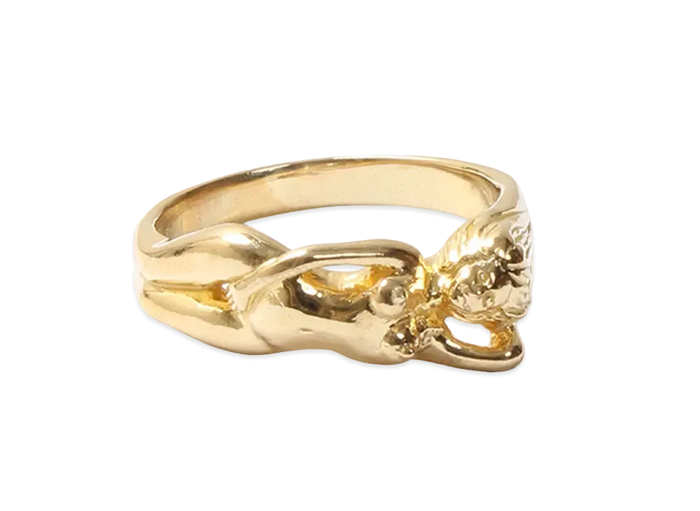WACKO MARIA Nude Ring "Gold"
