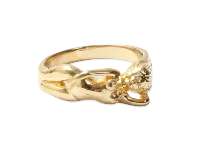 WACKO MARIA Nude Ring "Gold"