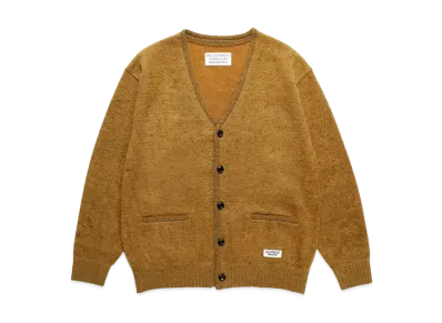 WACKO MARIA Mohair Knit Cardigan "Mustard"