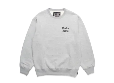 WACKO MARIA Heavy Weight Crew Neck Sweat Shirt "Gray"