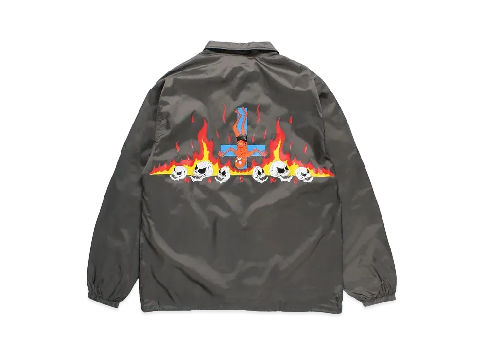 WACKO MARIA x neckface / Coach Jacket "Gray"