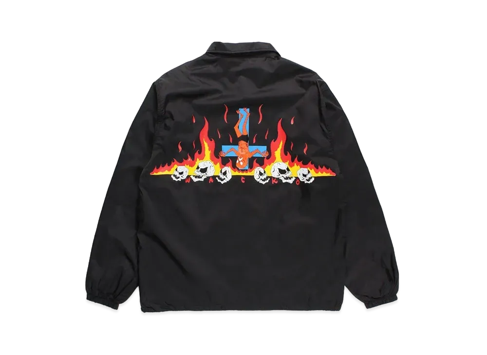 WACKO MARIA x neckface / Coach Jacket "Black"