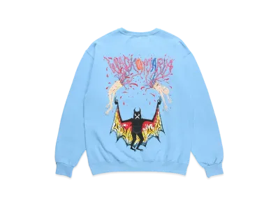 WACKO MARIA x neckface / Sweat Shirt "Blue"