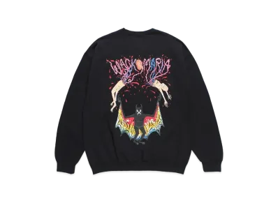 WACKO MARIA x neckface / Sweat Shirt "Black"