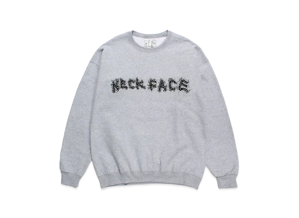 WACKO MARIA x neckface / Sweat Shirt "Gray"