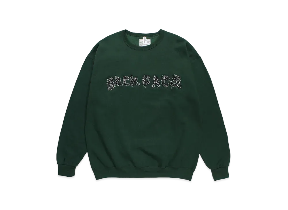 WACKO MARIA x neckface / Sweat Shirt "Green"
