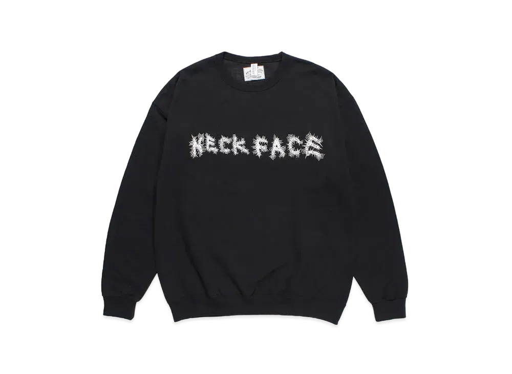 WACKO MARIA x neckface / Sweat Shirt "Black"
