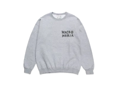 WACKO MARIA x neckface / Sweat Shirt "Gray"