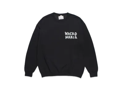 WACKO MARIA x neckface / Sweat Shirt "Black"