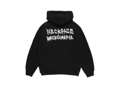 WACKO MARIA x neckface / Heavy Weight Hooded Sweat Shirt "Black"