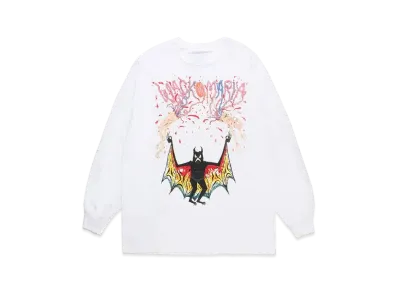WACKO MARIA x neckface / Long Sleeve T-Shirt "White"