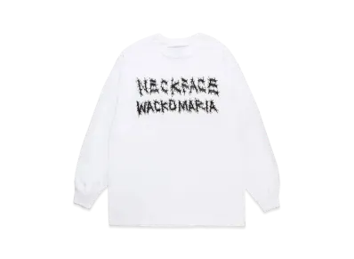 WACKO MARIA x neckface / Long Sleeve T-Shirt "White"