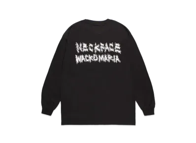 WACKO MARIA x neckface / Long Sleeve T-Shirt "Black"