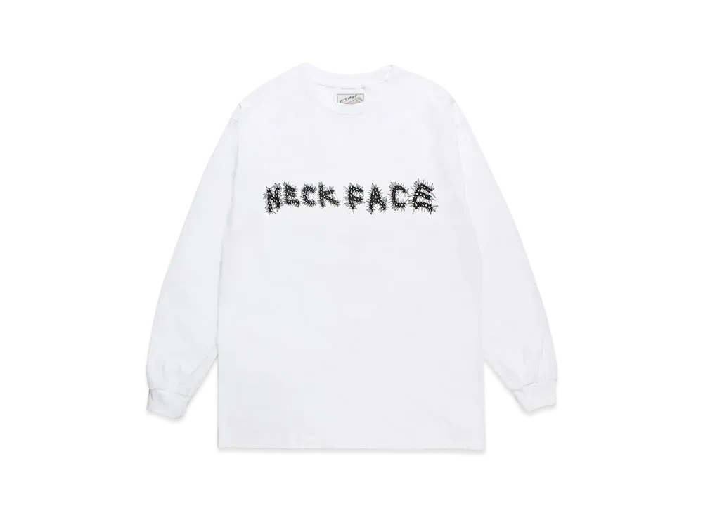 WACKO MARIA x neckface / Long Sleeve T-Shirt "White"