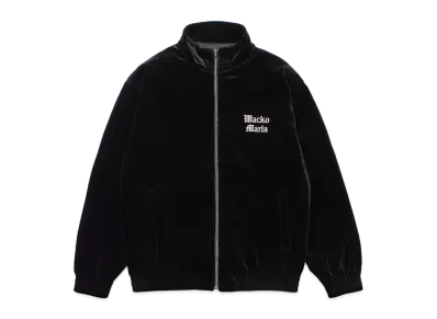 WACKO MARIA Velvet Track Jacket "Black"