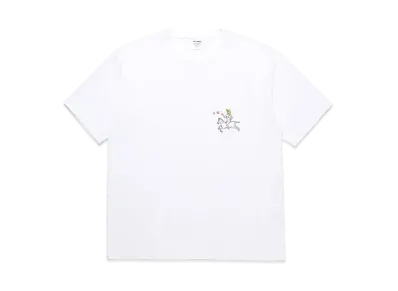 WACKO MARIA Washed Heavy Weight T-Shirt "White"