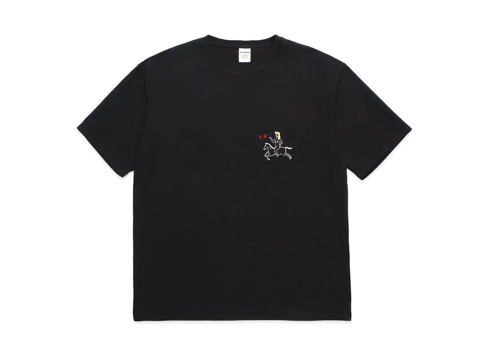 WACKO MARIA Washed Heavy Weight T-Shirt "Black"
