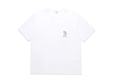 WACKO MARIA Washed Heavy Weight T-Shirt "White"
