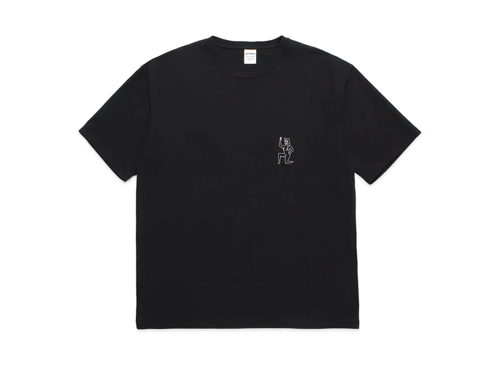 WACKO MARIA Washed Heavy Weight T-Shirt "Black"