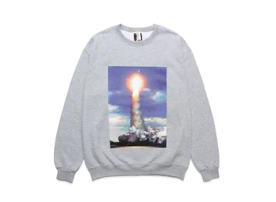 WACKO MARIA x JIRO KONAM Sweat Shirt "Gray"