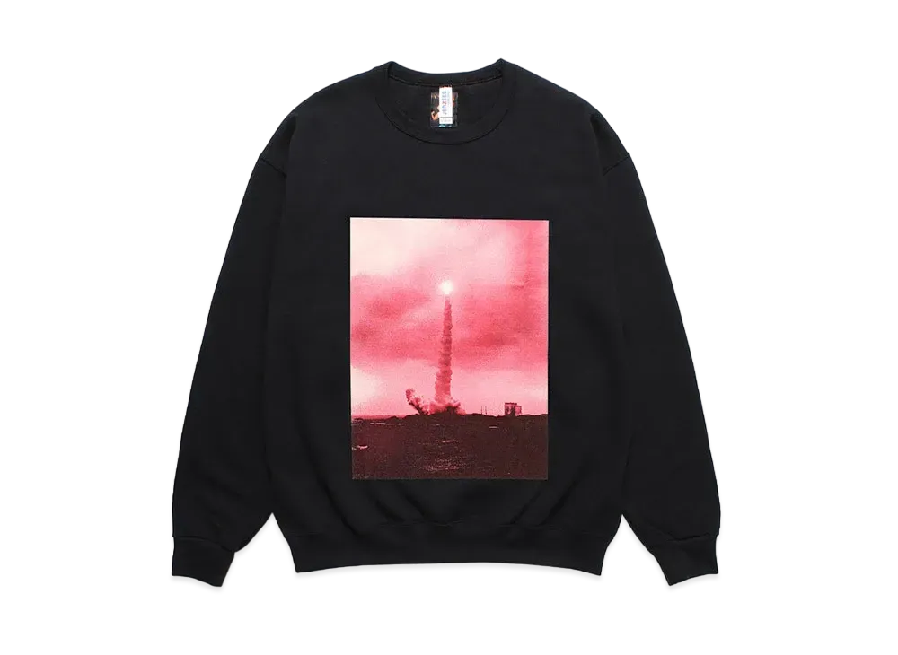 WACKO MARIA x JIRO KONAM Sweat Shirt #2 "Black"