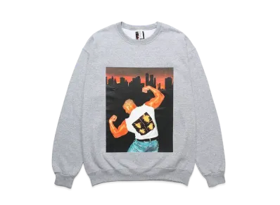 WACKO MARIA x JIRO KONAM Sweat Shirt #3 "Gray"