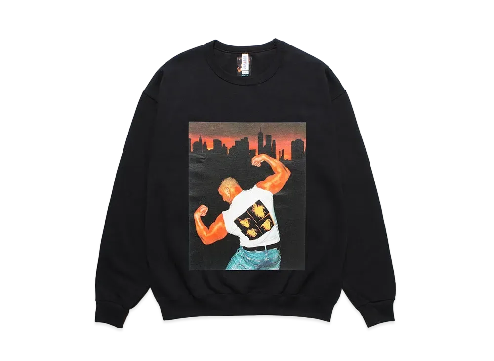 WACKO MARIA x JIRO KONAM Sweat Shirt #3 "Black"