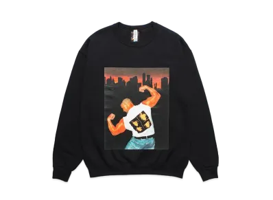 WACKO MARIA x JIRO KONAM Sweat Shirt #3 "Black"