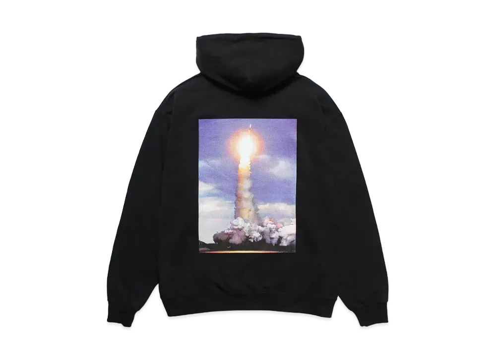 WACKO MARIA x JIRO KONAM Hooded Sweat Shirt "Black"
