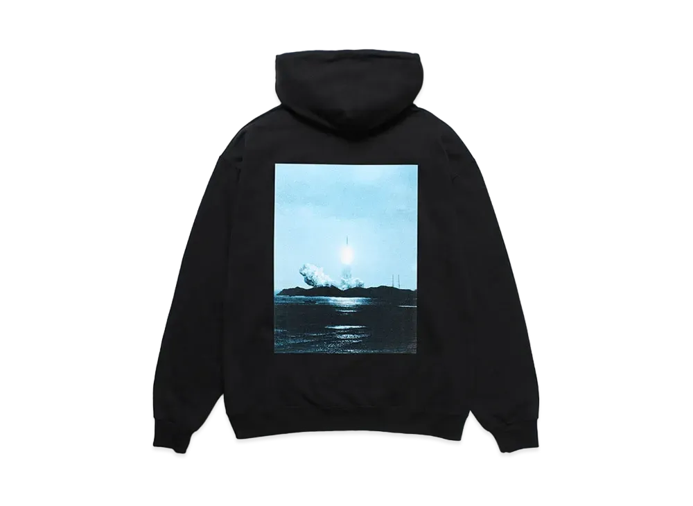 WACKO MARIA x JIRO KONAM Hooded Sweat Shirt #1 "Black"