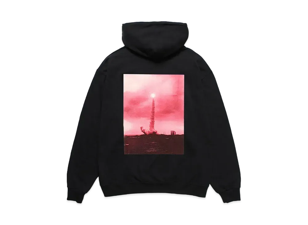 WACKO MARIA x JIRO KONAM Hooded Sweat Shirt #2 "Black"