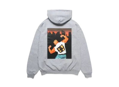 WACKO MARIA x JIRO KONAM Hooded Sweat Shirt #3 "Gray"