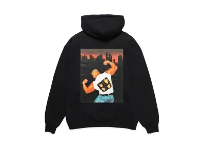 WACKO MARIA x JIRO KONAM Hooded Sweat Shirt #3 "Black"